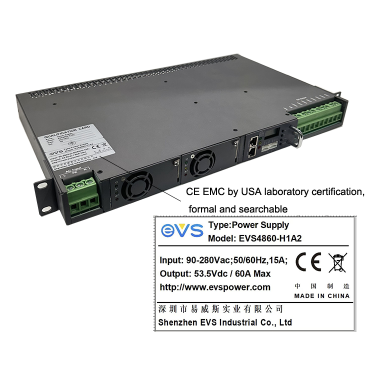 48vdc 60a rectifier power supply system