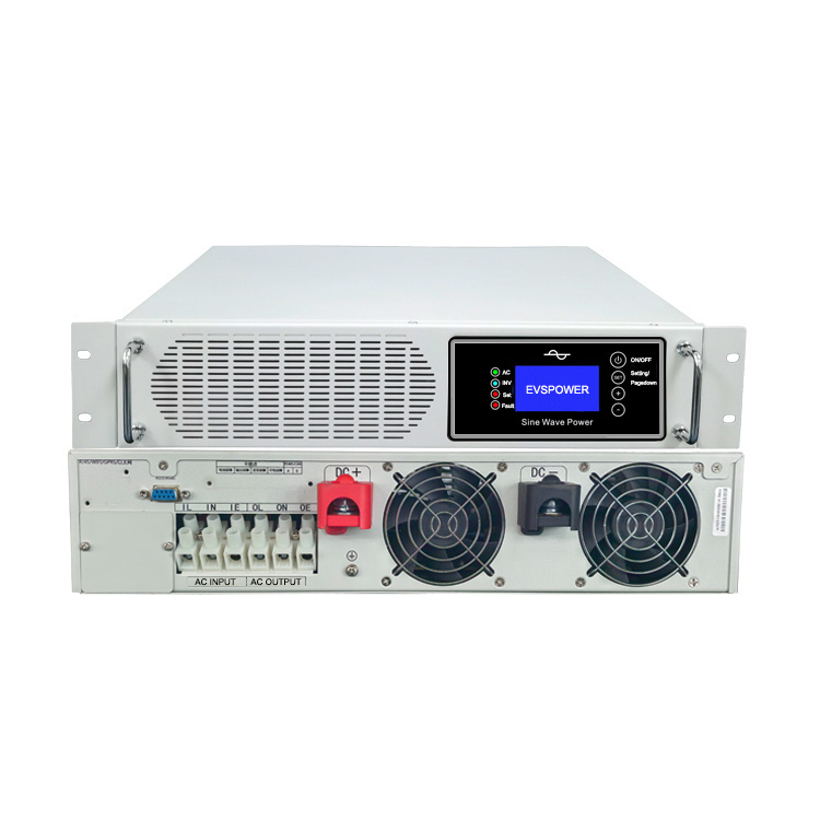 19inch 2U Telecom Inverter 220v Dc to 220v Ac Converter Single Phase RS485 Interface Data Center Switch Router Pure Sine Wave
